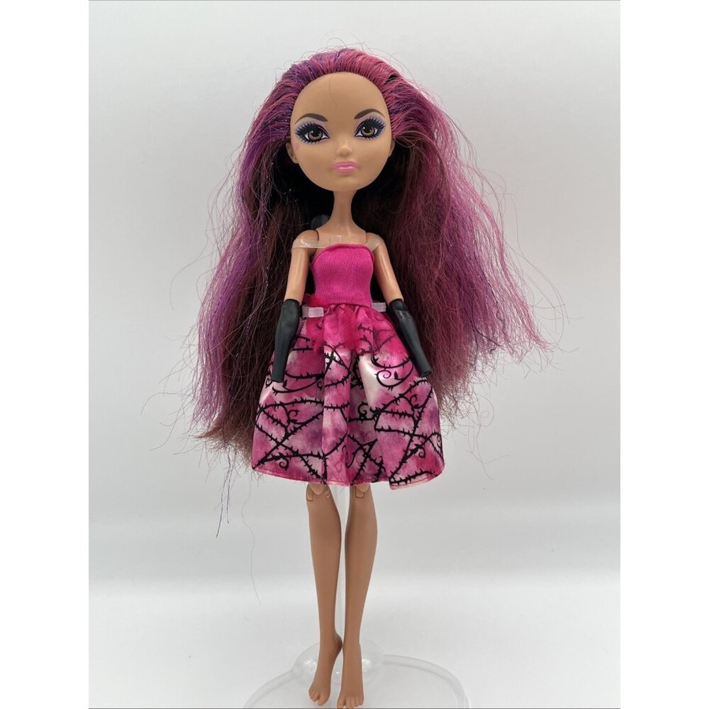 Ever After High Thronecoming Briar Beauty Doll #76 - 2014‎ w/dress NO HANDS